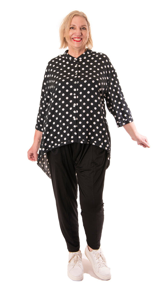 venice shirt - black spot