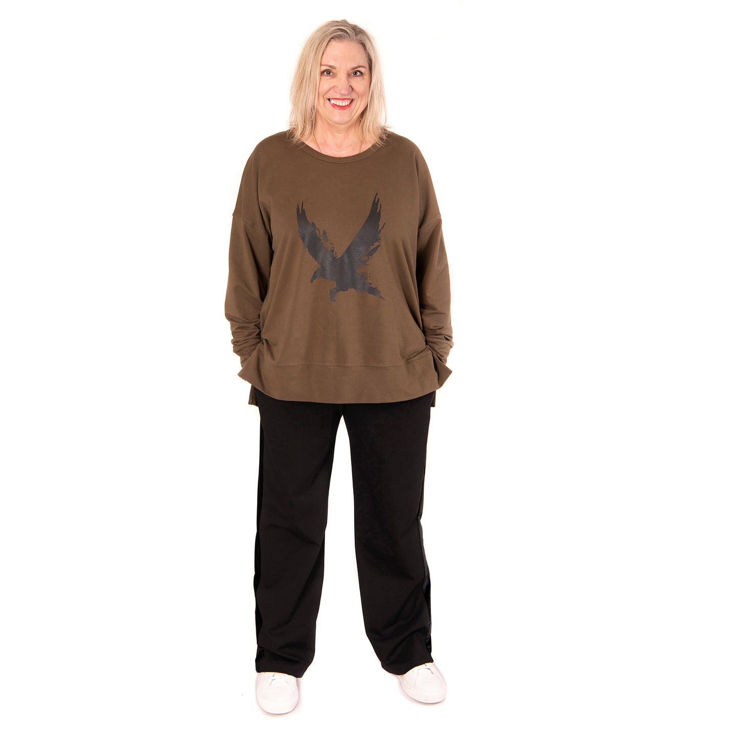 storm sweat khaki - raven