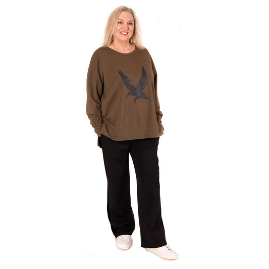 storm sweat khaki - raven