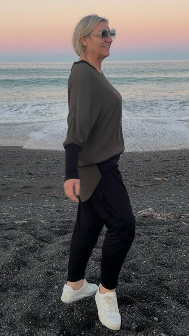 Blaze top Khaki