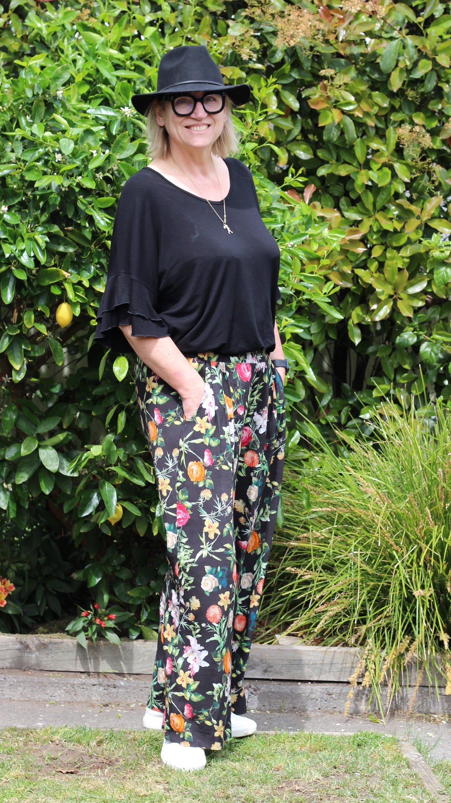 venice pant - floral