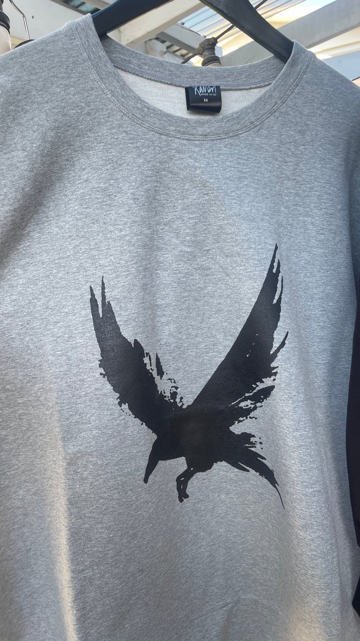 storm sweat grey marle - raven