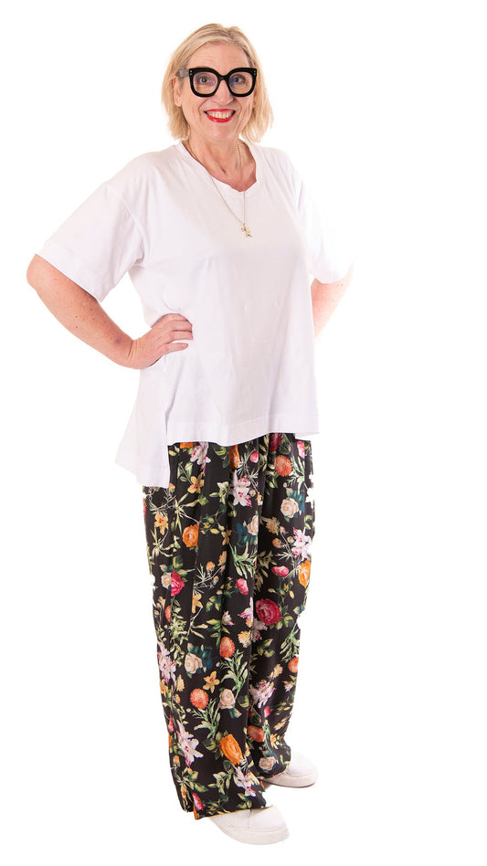 boxy tee - white