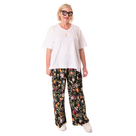 boxy tee - white