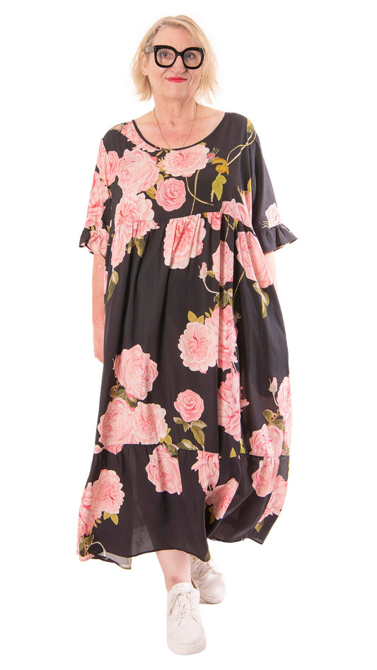lilah dress - pink floral
