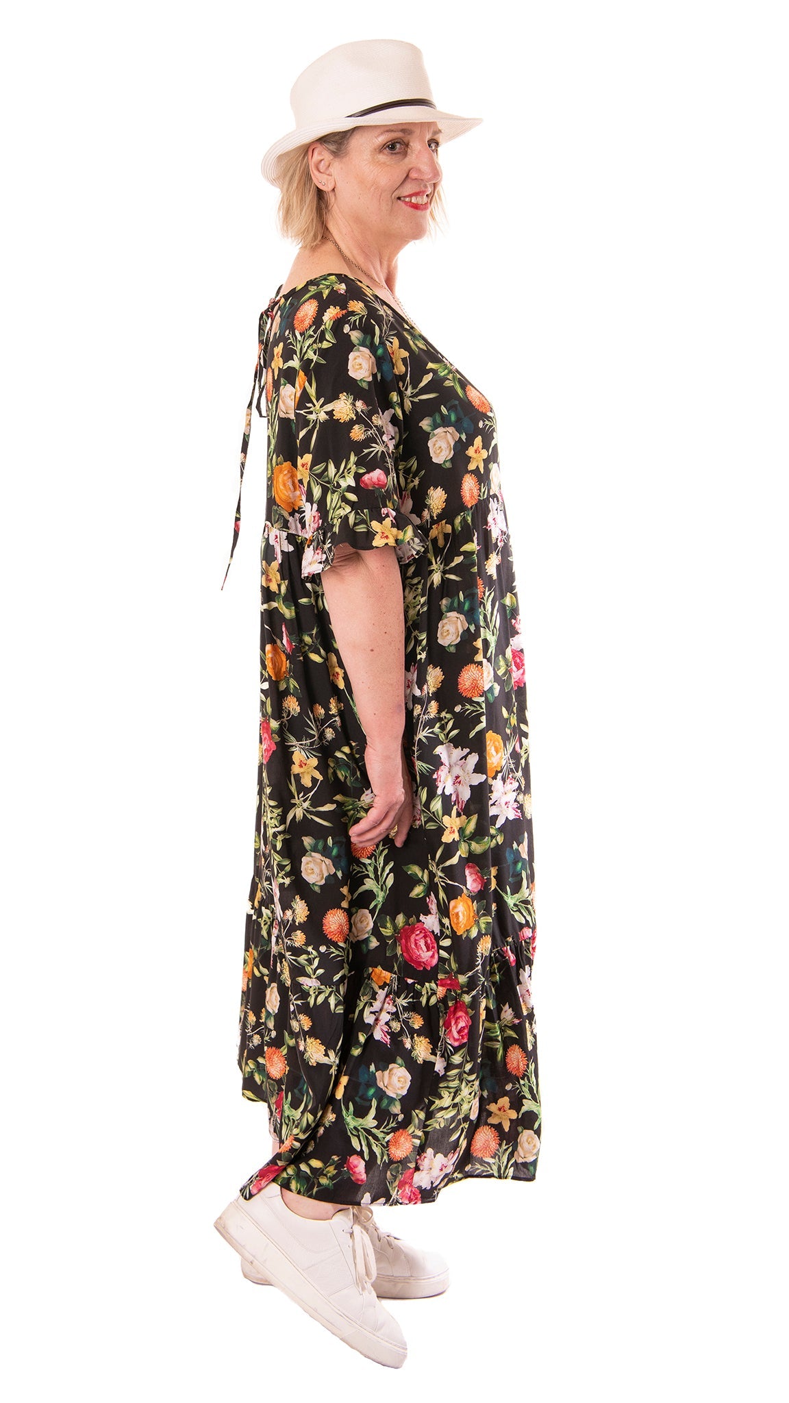 lilah dress - multi floral