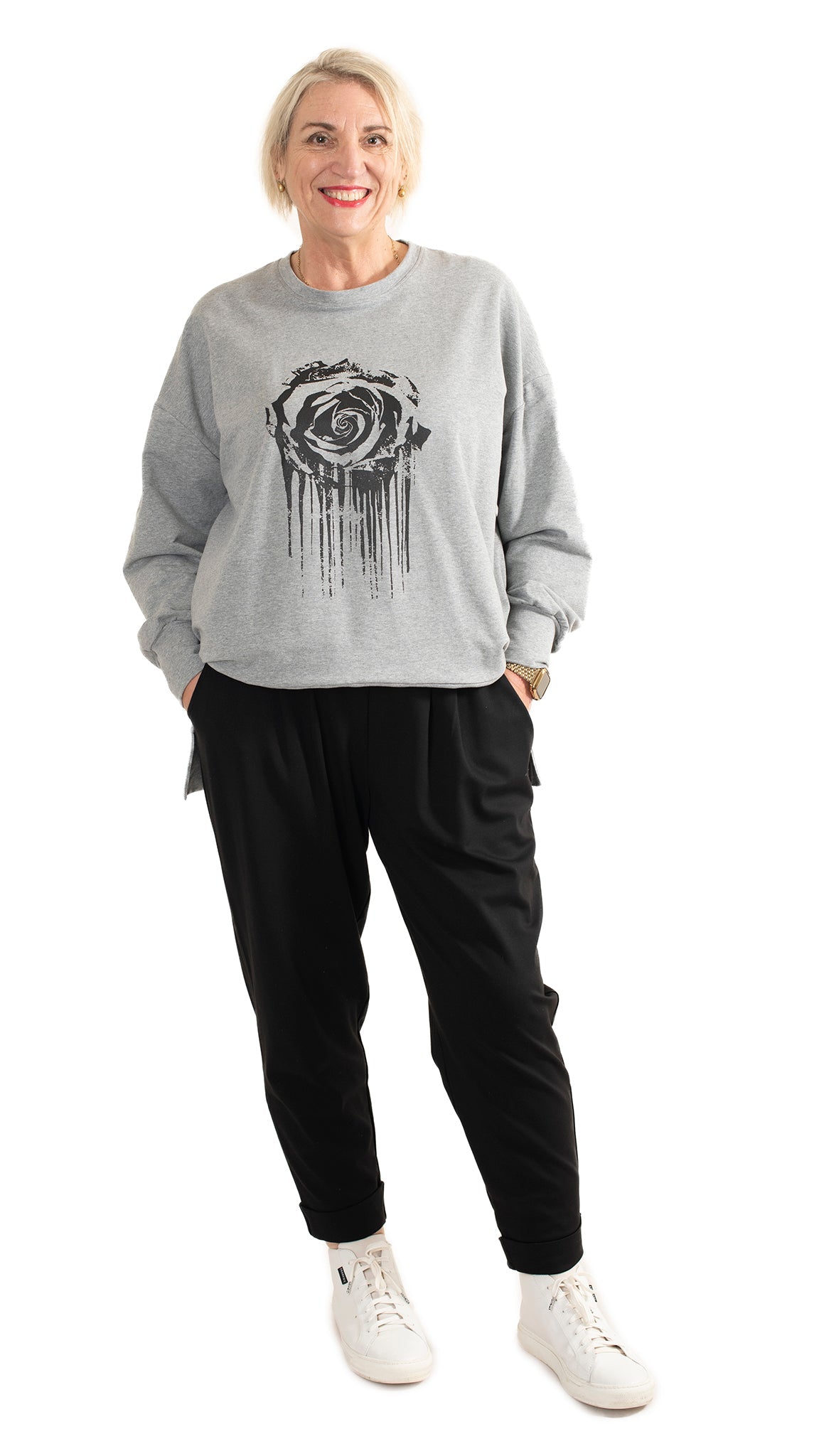 storm sweat grey - crying rose