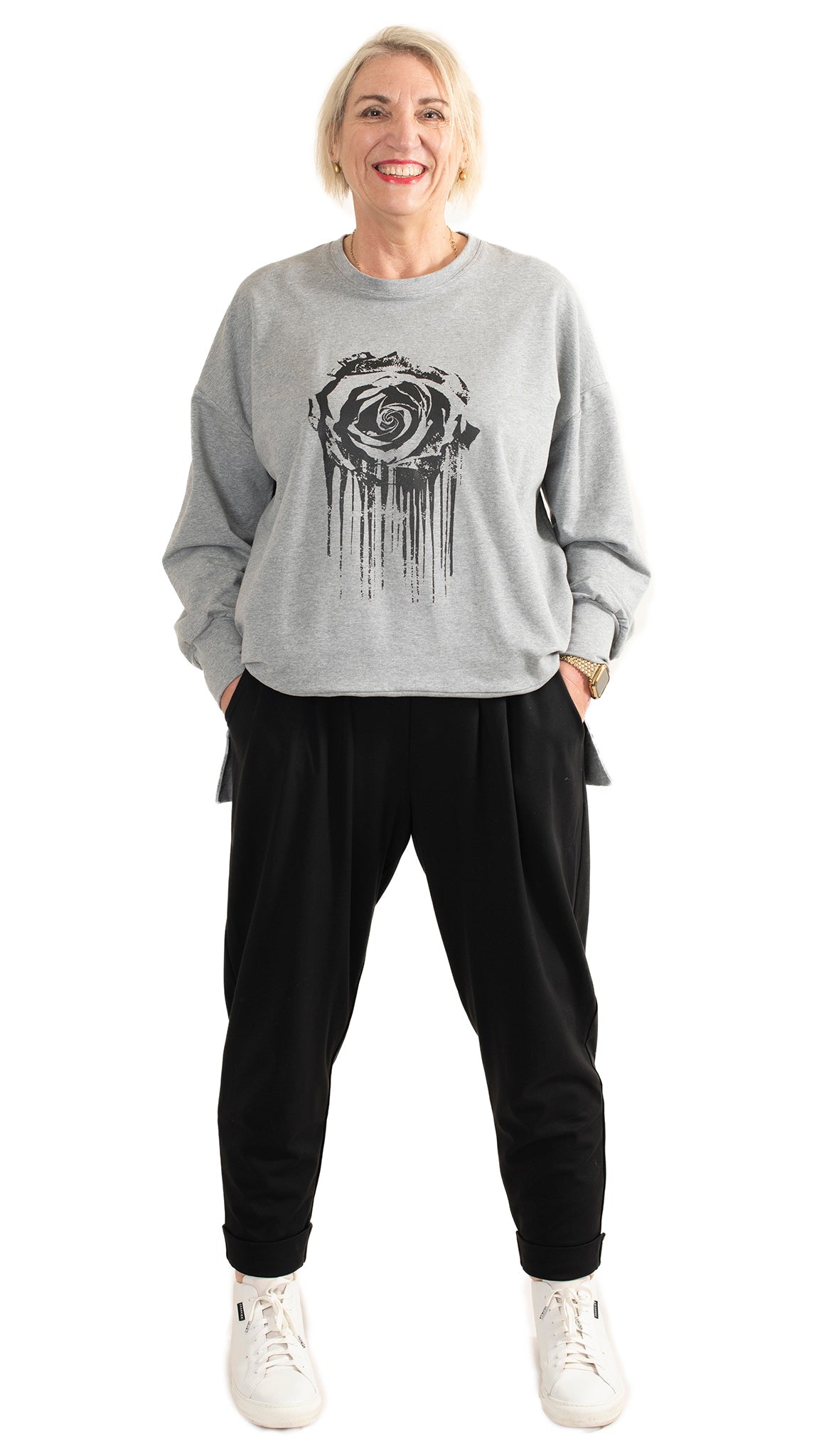 storm sweat grey - crying rose