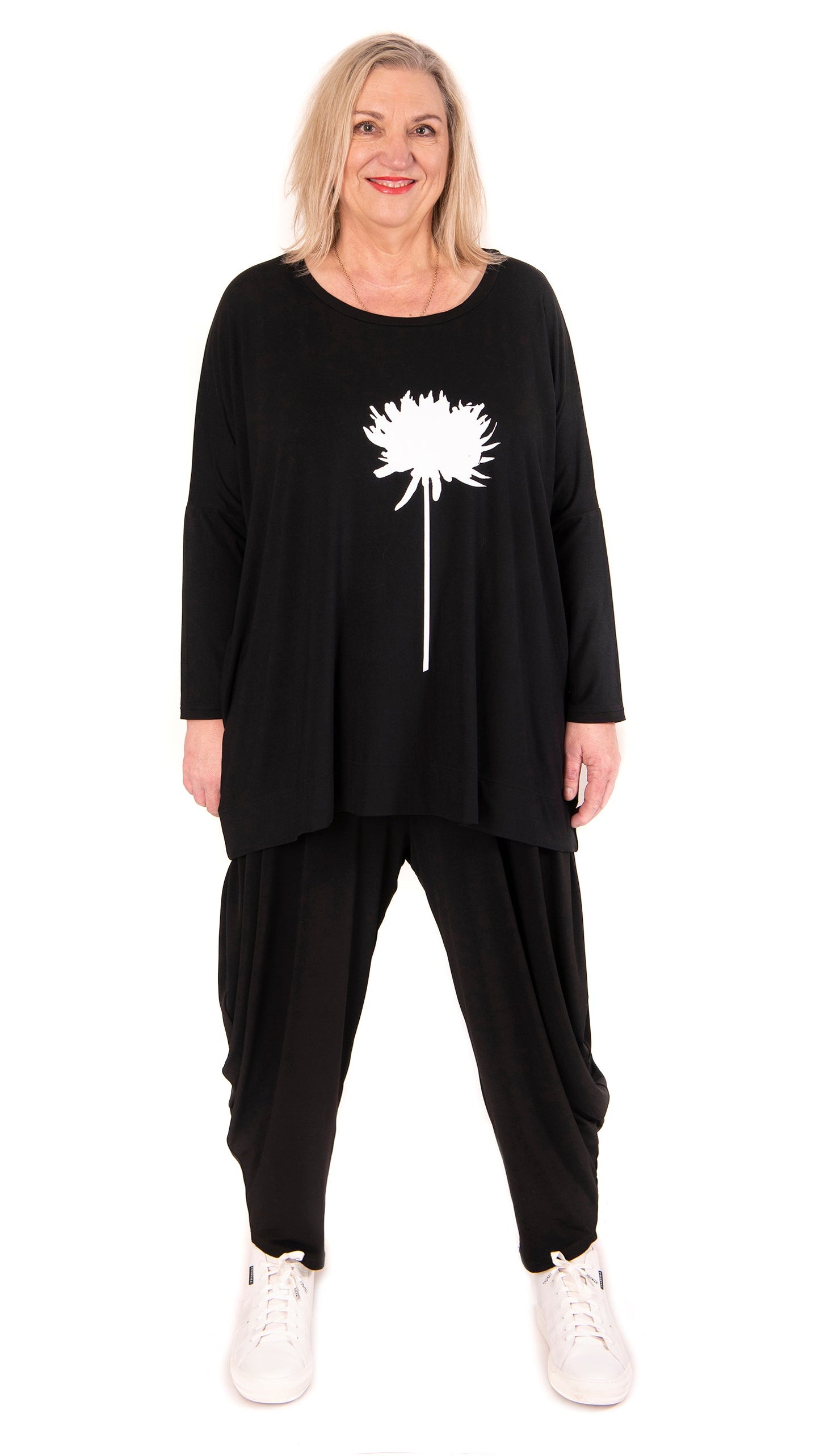 square top black - dahlia