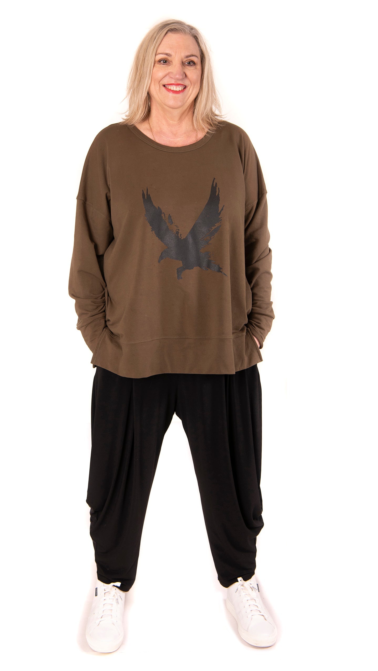 storm sweat khaki - raven