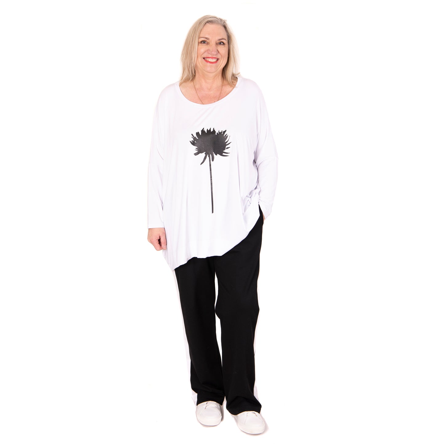 square top white - dahlia