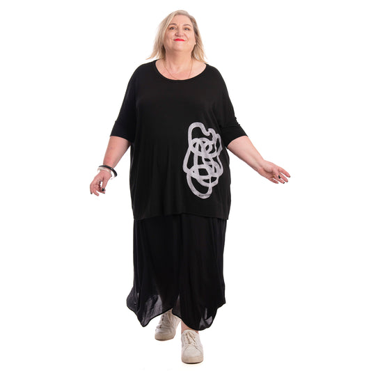 sway skirt black